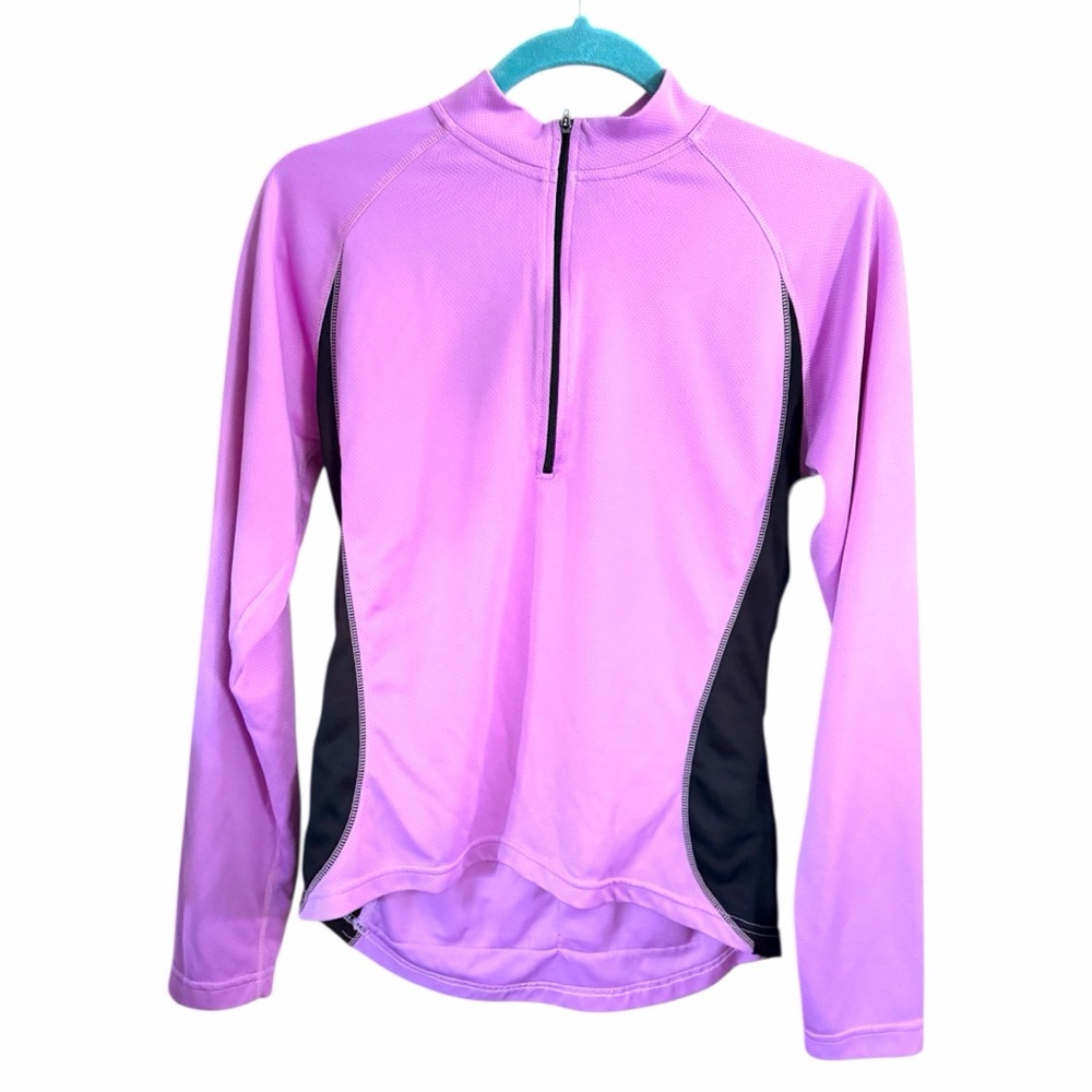 Bellwether Technical Apparel Jersey Road Bicycle Racing Longsleeve 3/4-Zip Large